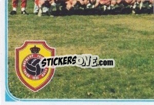 Sticker Equipe - Football Belgium 1976-1977 - Panini