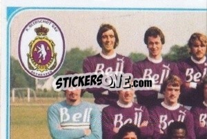 Figurina Equipe - Football Belgium 1976-1977 n. 55 - Panini