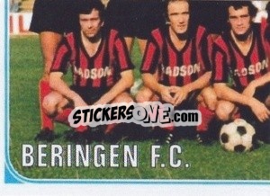 Sticker Equipe - Football Belgium 1976-1977 - Panini