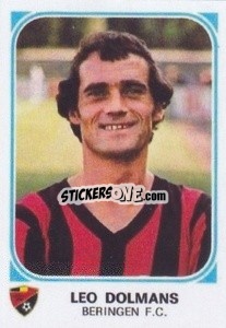 Sticker Leo Dolmans - Football Belgium 1976-1977 n. 81 - Panini