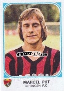 Sticker Marcel Put - Football Belgium 1976-1977 - Panini