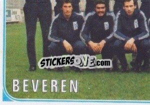 Sticker Equipe - Football Belgium 1976-1977 - Panini