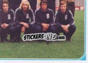 Figurina Equipe - Football Belgium 1976-1977 - Panini