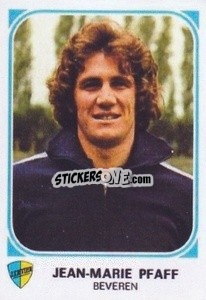 Sticker Jean-Marie Pfaff - Football Belgium 1976-1977 - Panini