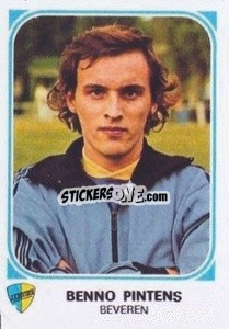 Sticker Benno Pintens - Football Belgium 1976-1977 - Panini