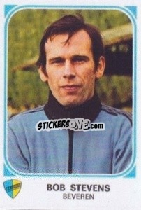 Sticker Bob Stevens - Football Belgium 1976-1977 - Panini