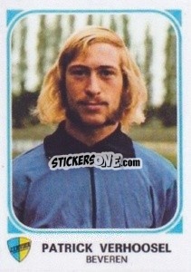 Figurina Patrick Verhoosel - Football Belgium 1976-1977 n. 106 - Panini