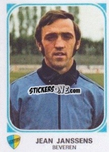 Sticker Jean Janssens - Football Belgium 1976-1977 n. 107 - Panini