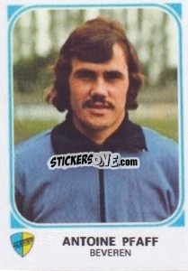Sticker Antoine Pfaff - Football Belgium 1976-1977 - Panini