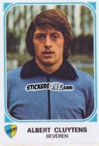 Cromo Albert Cluytens - Football Belgium 1976-1977 - Panini