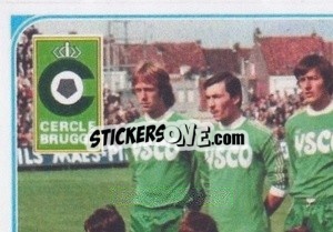 Sticker Equipe - Football Belgium 1976-1977 - Panini