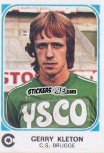 Sticker Gerry Kleton - Football Belgium 1976-1977 - Panini