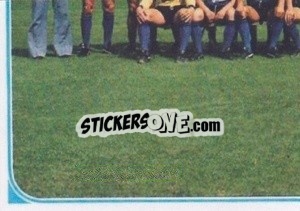 Sticker Equipe - Football Belgium 1976-1977 - Panini