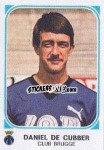 Figurina Daniel De Cubber - Football Belgium 1976-1977 n. 144 - Panini