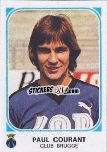 Sticker Paul Courant - Football Belgium 1976-1977 - Panini