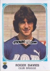 Sticker Roger Davies - Football Belgium 1976-1977 - Panini