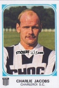 Cromo Charlie Jacobs - Football Belgium 1976-1977 n. 165 - Panini