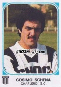 Figurina Cosimo Schena - Football Belgium 1976-1977 n. 169 - Panini