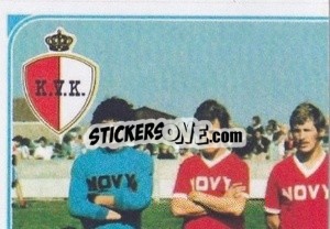 Sticker Equipe - Football Belgium 1976-1977 - Panini