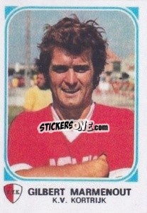 Sticker Gilbert Marmenout - Football Belgium 1976-1977 n. 182 - Panini