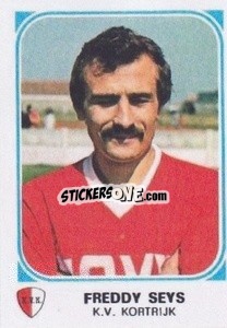 Sticker Freddy Seys - Football Belgium 1976-1977 - Panini