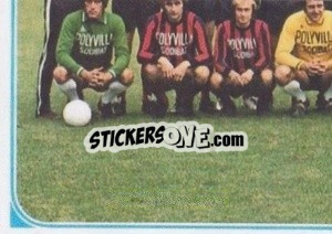 Sticker Equipe - Football Belgium 1976-1977 - Panini