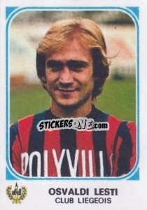 Sticker Osvaldi Lesti - Football Belgium 1976-1977 n. 200 - Panini