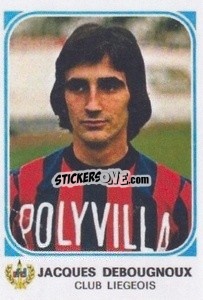 Figurina Jacques Debougnoux - Football Belgium 1976-1977 n. 211 - Panini