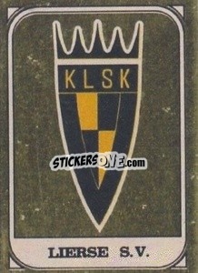 Sticker Embleem - Football Belgium 1976-1977 n. 213 - Panini