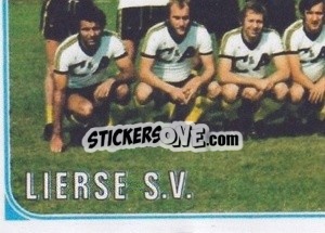 Sticker Equipe - Football Belgium 1976-1977 - Panini