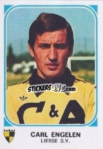 Sticker Carl Engelen - Football Belgium 1976-1977 n. 219 - Panini