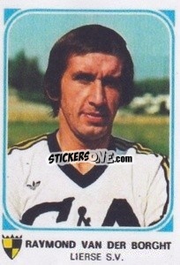 Cromo Raymond Van Der Borght - Football Belgium 1976-1977 - Panini