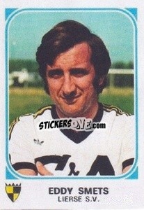 Sticker Eddy Smets - Football Belgium 1976-1977 - Panini