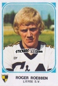 Sticker Roger Roebben - Football Belgium 1976-1977 n. 229 - Panini