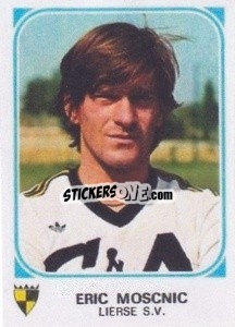 Cromo Eric Moscnic - Football Belgium 1976-1977 - Panini