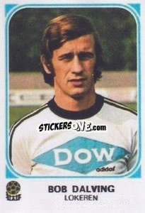Cromo Bob Dalving - Football Belgium 1976-1977 - Panini