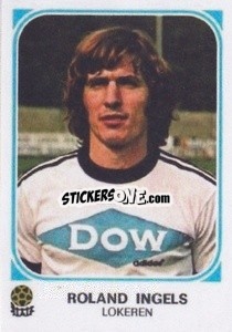 Sticker Roland Ingels - Football Belgium 1976-1977 - Panini