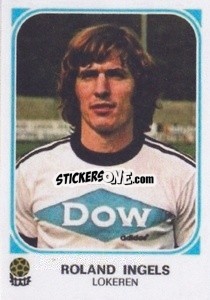 Cromo Roland Ingels - Football Belgium 1976-1977 n. 242 - Panini