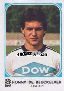 Sticker Ronny De Beuckelaer - Football Belgium 1976-1977 n. 251 - Panini