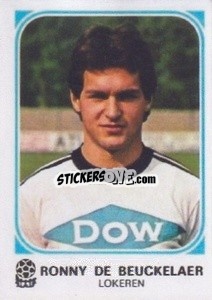 Sticker Ronny De Beuckelaer