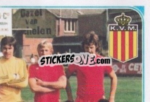 Figurina Equipe - Football Belgium 1976-1977 - Panini
