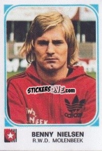 Sticker Benny Nielsen - Football Belgium 1976-1977 - Panini