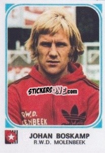 Cromo Johan Boskamp - Football Belgium 1976-1977 - Panini