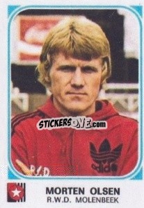 Sticker Morten Olsen - Football Belgium 1976-1977 n. 292 - Panini