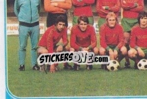 Figurina Equipe - Football Belgium 1976-1977 - Panini