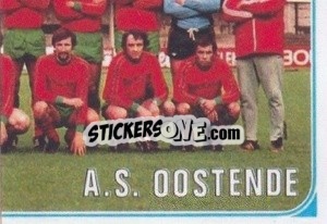 Sticker Equipe - Football Belgium 1976-1977 - Panini