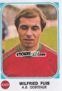 Figurina Wilfried Puis - Football Belgium 1976-1977 - Panini