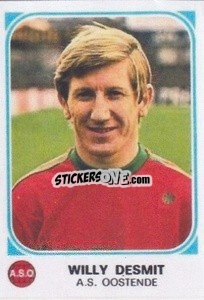 Sticker Willy Desmit - Football Belgium 1976-1977 n. 310 - Panini