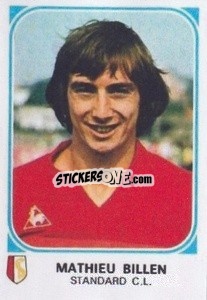 Cromo Mathieu Billen - Football Belgium 1976-1977 n. 321 - Panini