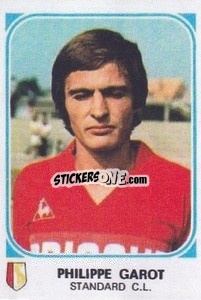 Cromo Philippe Garot - Football Belgium 1976-1977 - Panini